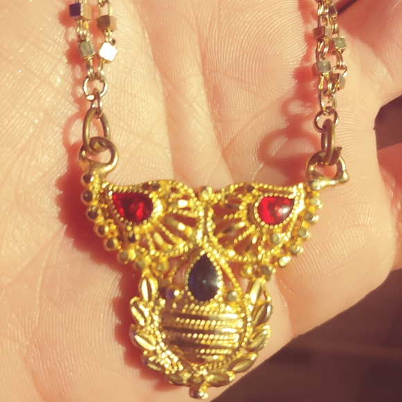 Antique Owl necklace - Picture 4 of 4